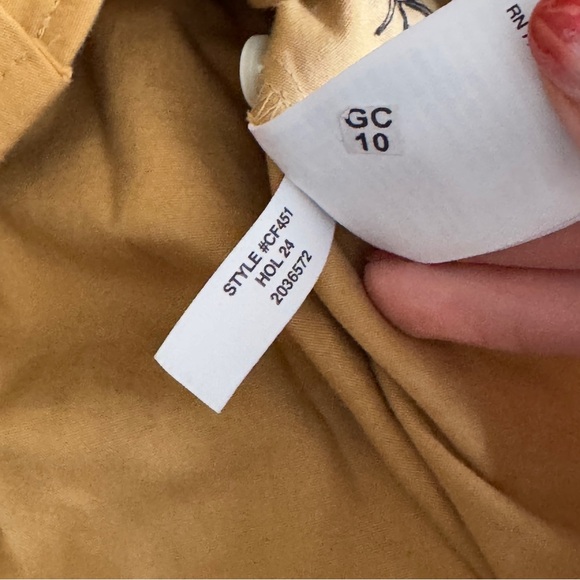 J Crew Sequin Embellished Cotton Poplin Button Up Shirt - Picture 6 of 8